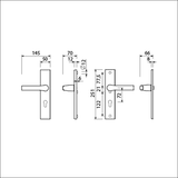Ami veiligheidsbeslag 379 rotaveer 251 50 profielcilinder 72 f1 a z 379 rotaveer 251 50 profielcilinder 72 deurdikte 53 57 mm - 809210