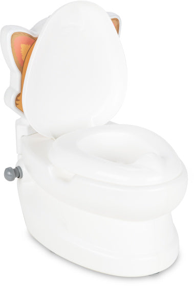 Pilsan Cat Education Plaspot Wit Beige