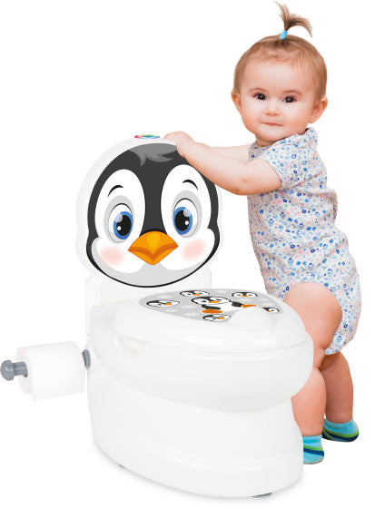 Pilsan Penguin Educational Plaspot Wit Black