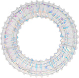 Home styling krans 30cm 30led shiny rainbow met timer
