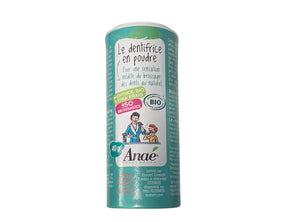 Anae tandbørstepulver uden fluor - mentol - 40g