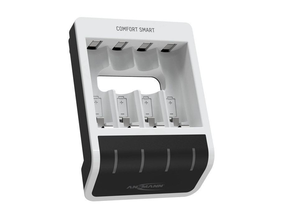 Ansmann Comfort Smart Charger - Nimh AA og AAA