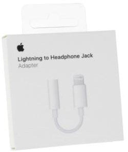 Apple apple lightning -> 3,5 mm jack hovedtelefonadapter - 9540098