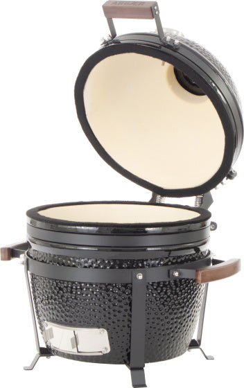 Arbaer kamado medium Ø 16 tommer med ramme keramisk sort