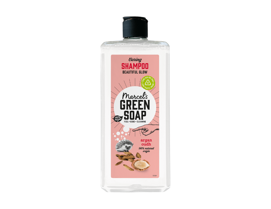Marcel's Green Soap Shampoo - Omsorg - Argan Oudh - 300 ml