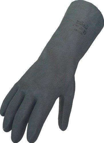 Asatex kemikaliehandske | str. 10 sort | og 388 og 374 | psa kategori iii | 10 par - 3470 10 3470 10