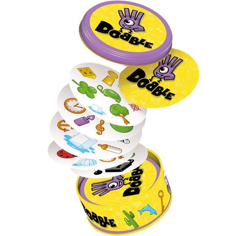 Zygomatic brætspil studio dobble classic - hollandsk kortspil for 2 til 8 spillere - sjovt familiespil fra 6 år - det lynhurtige søgespil for hele familien