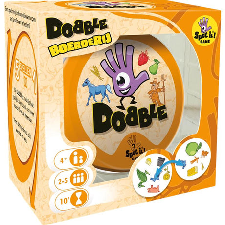 Dobble farm kortspil fra 4 år 2-5 spillere