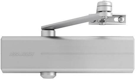 Assa abloy dc140 design dørlukker og 2 3 4 | eksklusive arm | farve sølv ev1. | 180-15° - a000307018