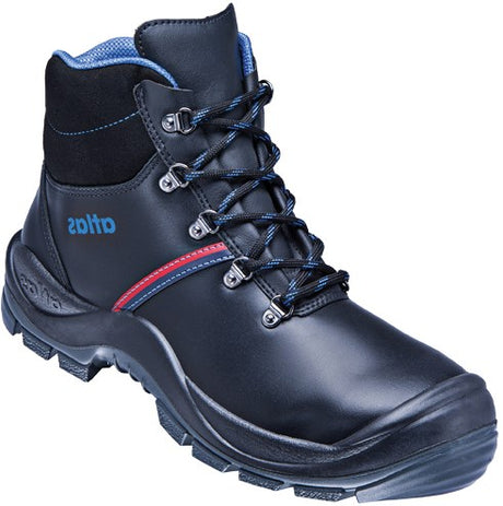 Atlas arbejdssko anatomic bau 500 high s3 | sort [w10] | størrelse 44 - 11.012.003.44
