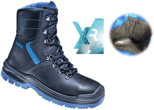 Atlas arbejdssko xr 845 xp høj s3 ci foret | sort | størrelse - 00.012.153.47