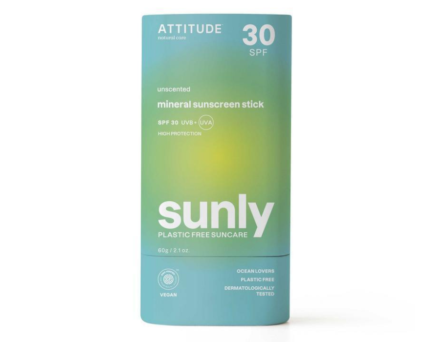 Attitude solcremestift - spf30 - parfumefri - 60g