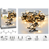 Julelys 180 LED ekstra varm hvid