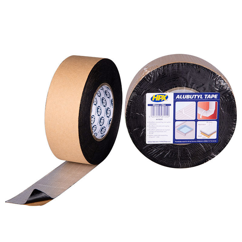 Hpx produkter alubutyltape 50mm x 20m