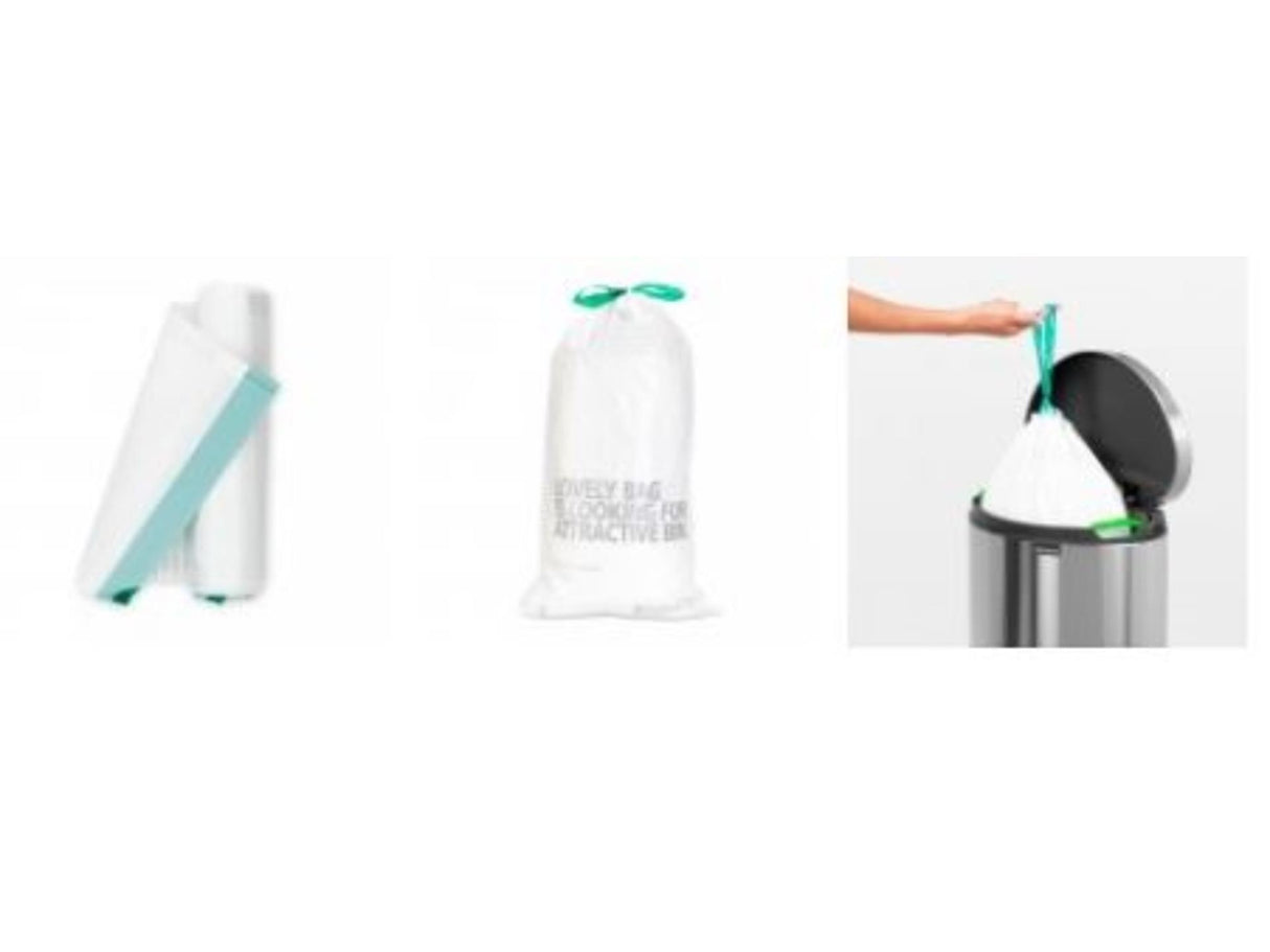 Brabantia perfekt pasform 23-30 liter slimline affaldssække g rulle med 20 poser