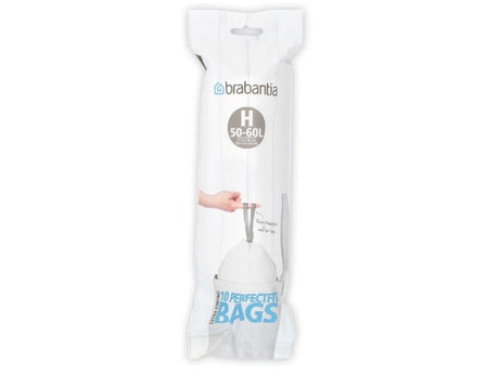 Brabantia perfectfit 50-60 liters affaldssække h rulle med 10 poser