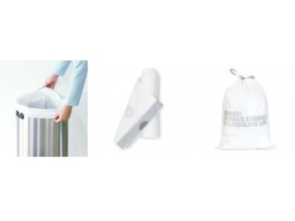 Brabantia perfectfit 50-60 liters affaldssække h rulle med 10 poser