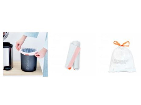 Brabantia perfectfit 5 liters affaldssække b rulle med 20 poser