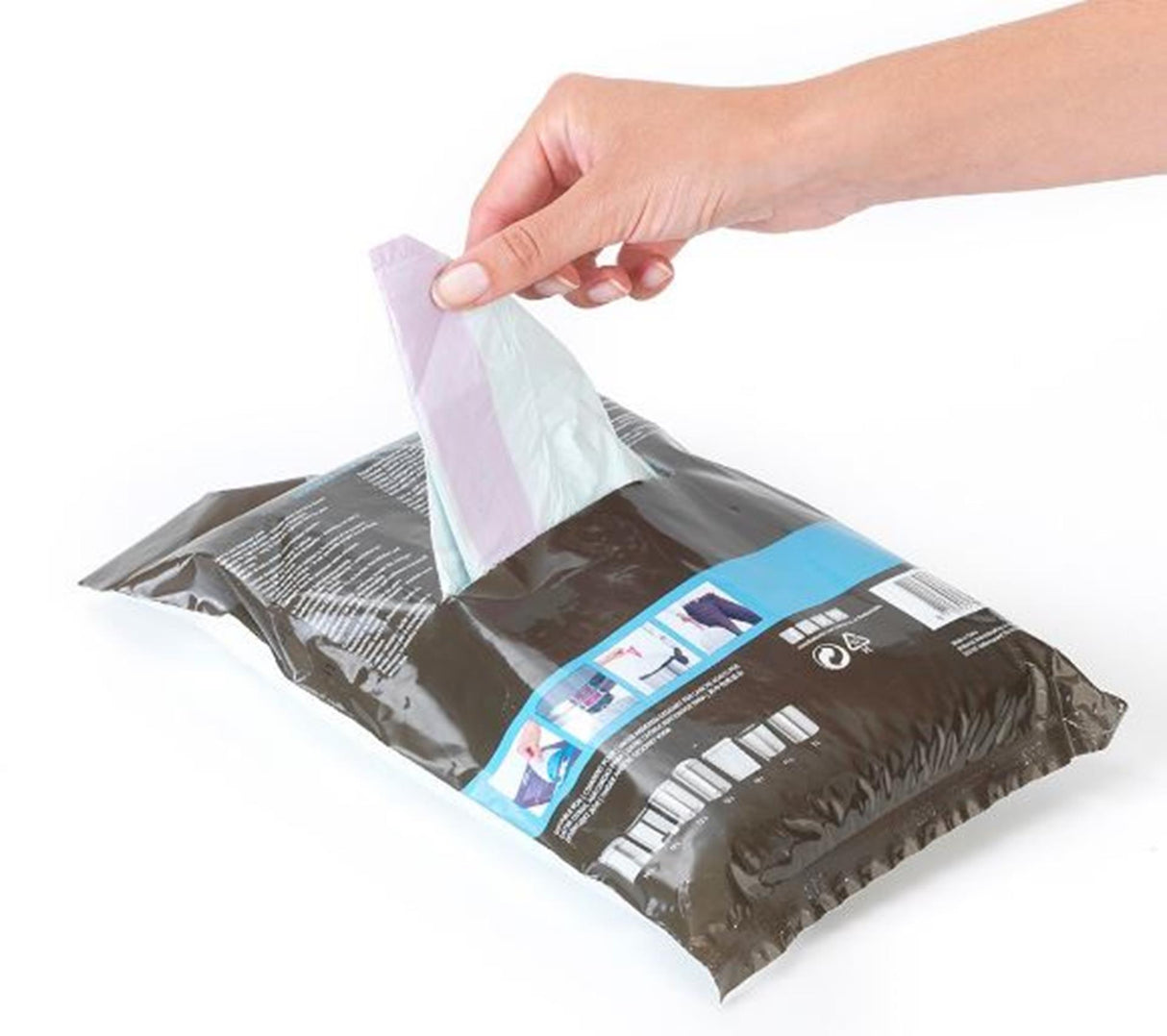 Brabantia perfectfit 10-12 liters affaldssække c dispenser pakke 40 poser