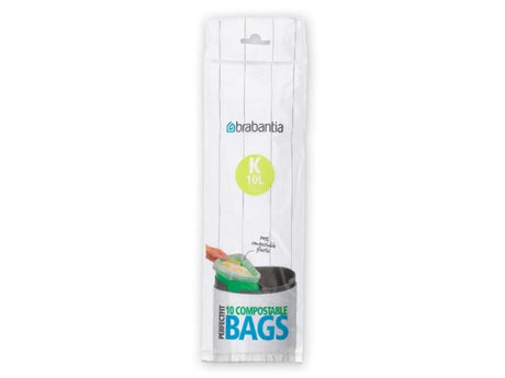 Brabantia affaldspose k kompost 10l 10 poser