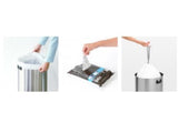 Brabantia perfectfit 50-60 liters affaldssække h dispenserpakke 40 poser
