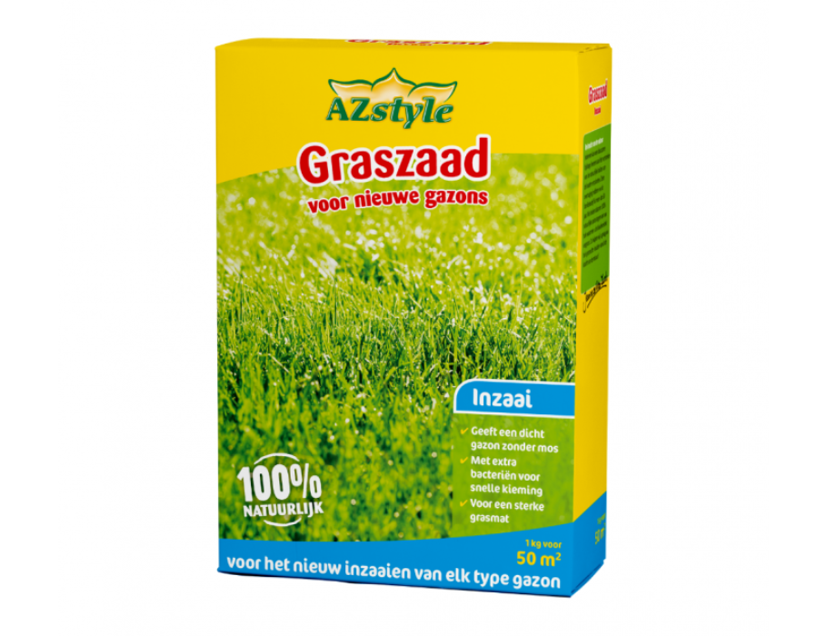 Ecostyle græsfrø - såning - 1 kg