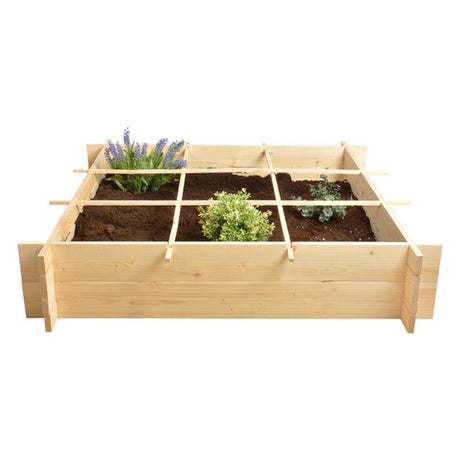 Esschert design køkkenhave i træ 9 rum