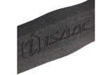 Isaac greb skum sort Isaac -logo