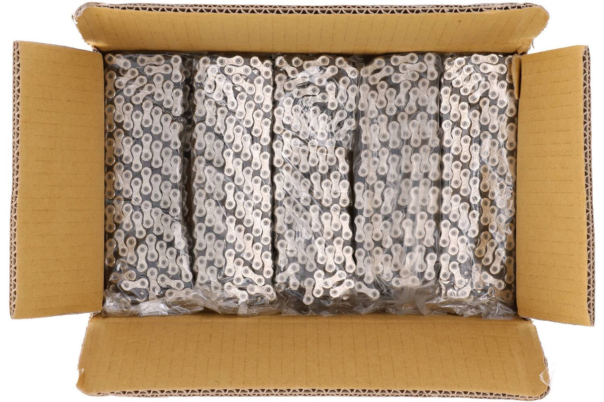 KMC Bicycle Chain X11 Silver Black 118 Links