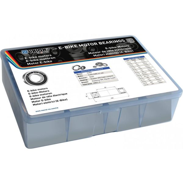 Marwi Union Sortment Box Bayer Bearings e-cykel