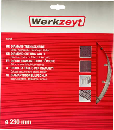 Con:p diamantslibeskive beton 230mm - b23125