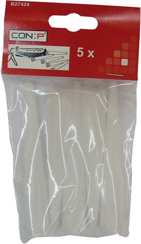 Con:p erstatningsstik til silikone 5 stk - b27424