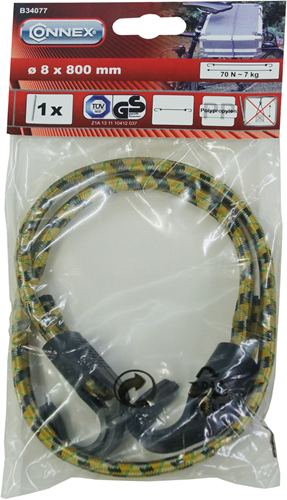 Connex justerbar rem 80cm + kroge - b34077