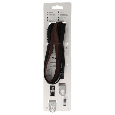 Simson trio ringbind 71cm sort-brun