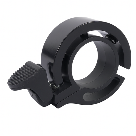 Kant fietsbel aeroring - sort