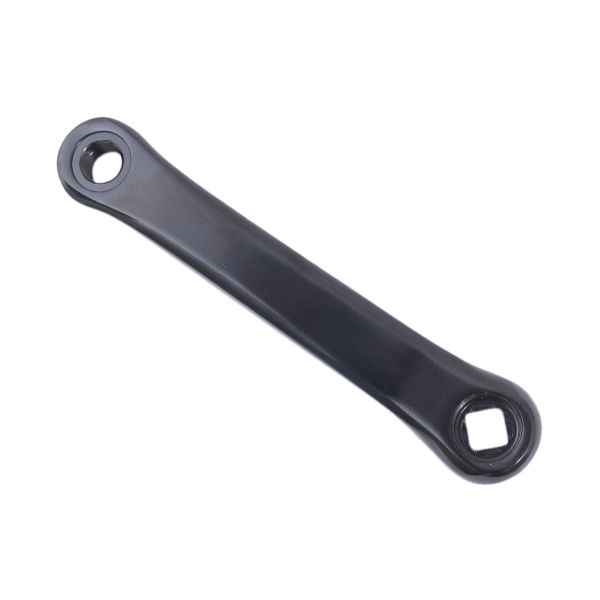 Andre hulzebos lasco krank venstre splintfri diamant aluminium 152mm sort