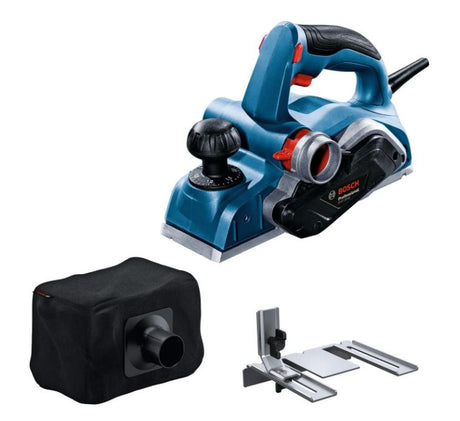 Bosch professional gho 20-82 - høvl - inklusiv parallelføring og støvpose