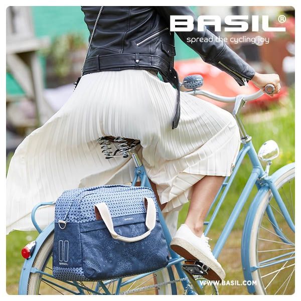 Basil Bohème Bicycle skuldertaske - Grøn, 18L
