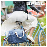 Basil Bohème Bicycle skuldertaske - Grøn, 18L
