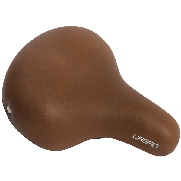 Edge Bicycle Saddle Urban - Matt Dark Brown (Workshop Packing)