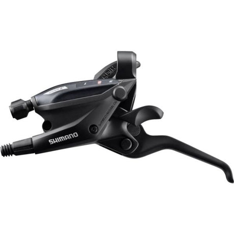 Shimano skifter (venstre) med bremsegreb 3 gear st-ef505 - 3 fingre - sort