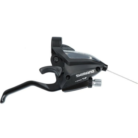 Shimano skifter (højre) med bremsegreb 8 gear st-ef500 - 2 fingre - sort
