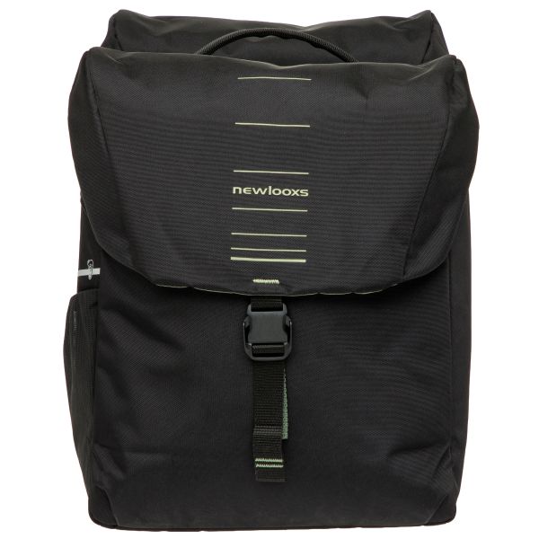 Newlooxs taske new looxs vigo dobbelt | sort grøn | mål 2.0 | 40 l