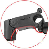Ergotec frempind 50 xl si ø28.6mm gaffel 110mm ø31.8mm - sort