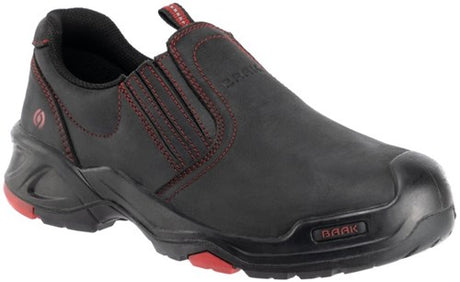 Baak brian instapper 6341 s3 werkschoen | zwart rood | maat 41 - 4031783009092