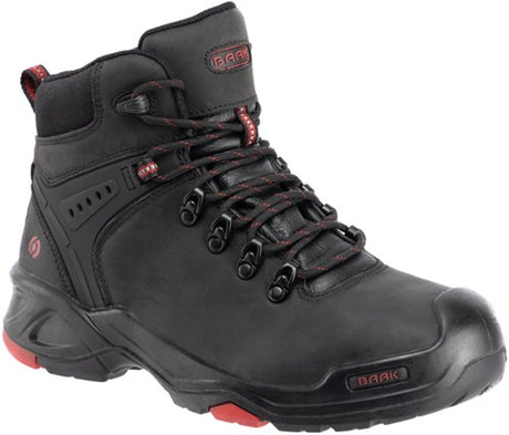 Baak brooklyn 6640 s3 | zwart rood | maat 43 - 4031783001157