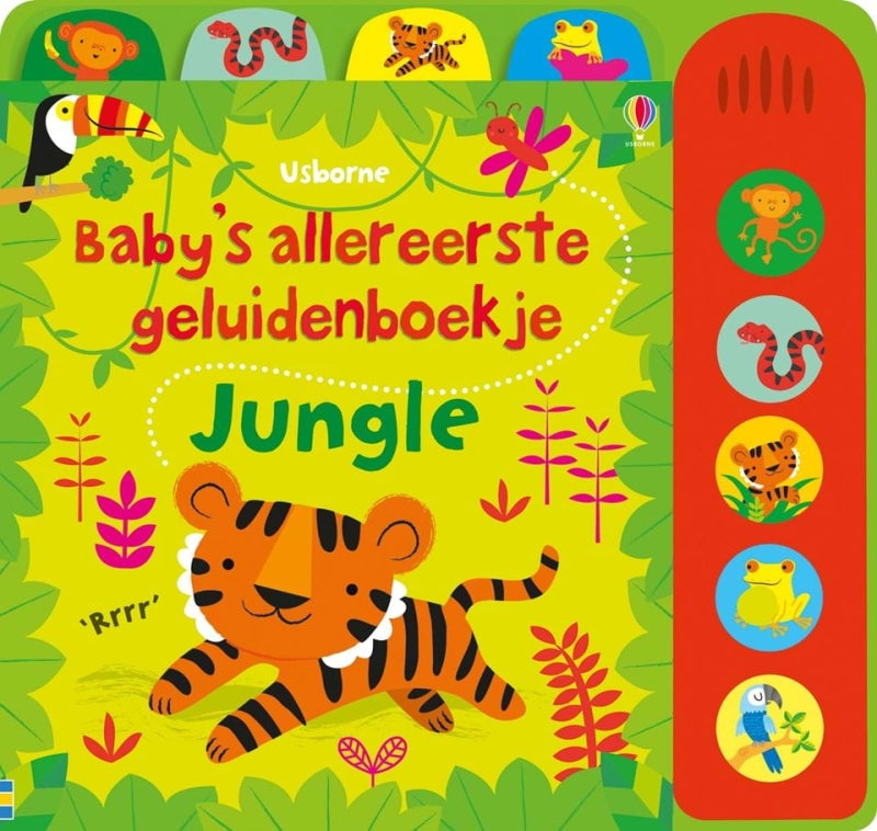 Usborne babys allerførste lydbog: jungle