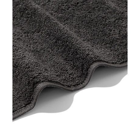 Badhanddoek donkergrijs 50x100cm 2 stuks
