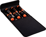 Bahco 434-s6-pp 6-delt ergonomisk mejselsæt i polyesterholder | 434-s6-s