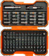 Bahco 59 s100bc-ip bitsæt | 100 dele | til slids, phillips®, pozidriv®, hexagon, robertson og torx | 59 s100bc-ip